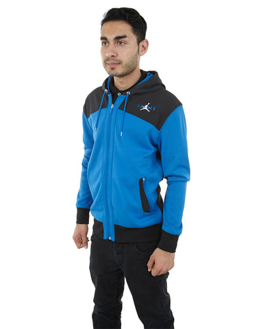 Jordan Ajvi Hybrid Full-zip Hoodie Mens Style : 589412