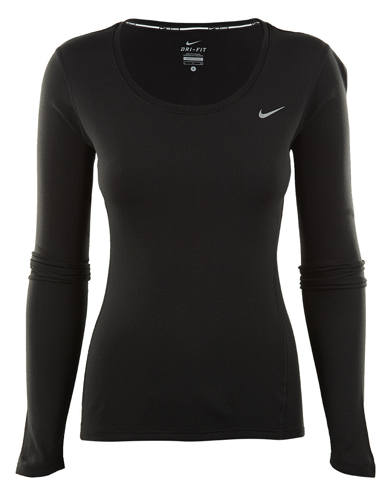 Nike Zonal Cooling Contour Long Sleeve Running Top Womens Style : 644707