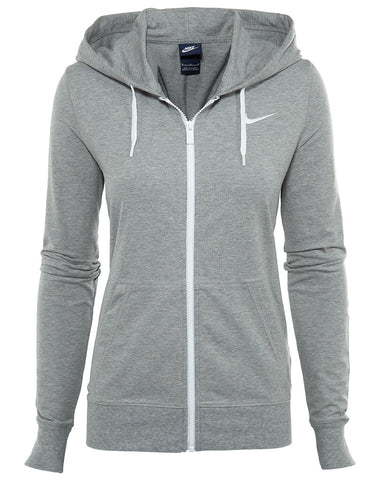 Nike  Ful Zip Jersey Hoodie Womens Style : 614829