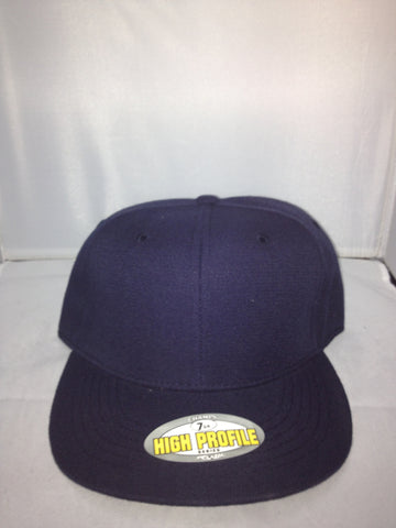  High Profile Fitted Navy 165