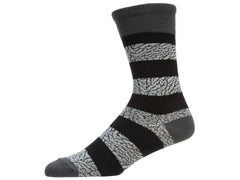 Jordan Elephant Striped Crew Sock Mens Style : 647688