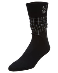 Jordan Retro 4 Stencil Crew Socks $16.00 Mens Style : 642207