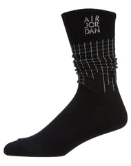 Jordan Retro 4 Stencil Crew Socks $16.00 Mens Style : 642207