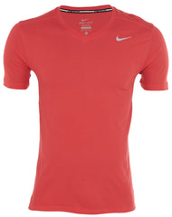 Nike Racer V-neck Short Sleeve Running Shirt Mens Style : 677319