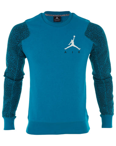 Jordan Elephant Fleece Crew Sweatshir Mens Style : 634489