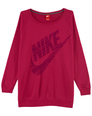 Nike Rally Boyfriend Fit Logo Crew  Womens Style : 683735