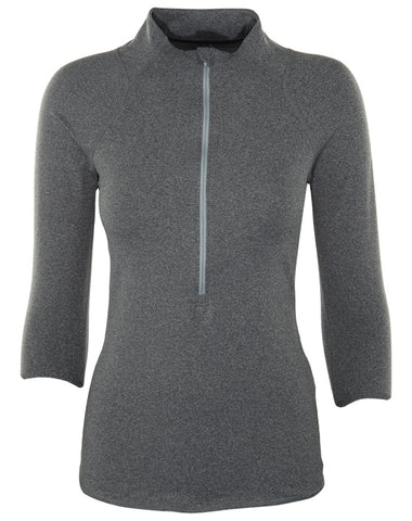 Nike Baseline Half-zip Tennis Top  Womens Style : 546075