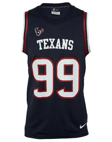 Nike Jj Watt Houston Texans Navy Player Name & Number Tank Mens Style : 776220