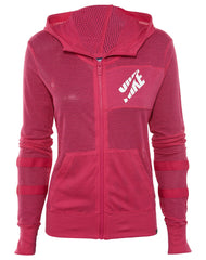 Nike Mesh Full‑zip Hoodie Womens Style : 726486