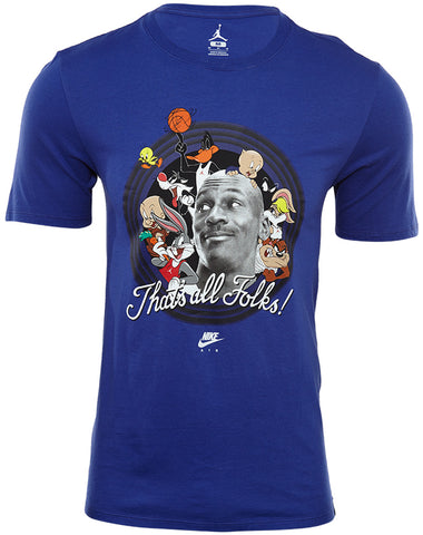 Jordan "That's All Folks" T-shirt Mens Style : 824358