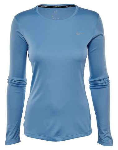 Nike Dry Miler Long Sleeve Running Top Womens Style : 686904