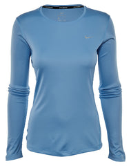 Nike Dry Miler Long Sleeve Running Top Womens Style : 686904