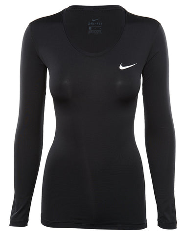 Nike Pro Cool Long Sleeve Training Top Womens Style : 725740