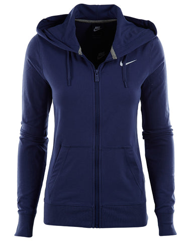 Nike Jersey Full-zip Hoodie Womens Style : 614829