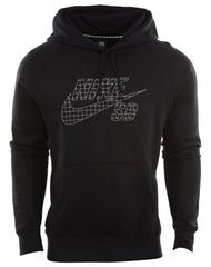 Nike Sb Icon Grid Fill Pullover Hoodie  Mens Style : 800950