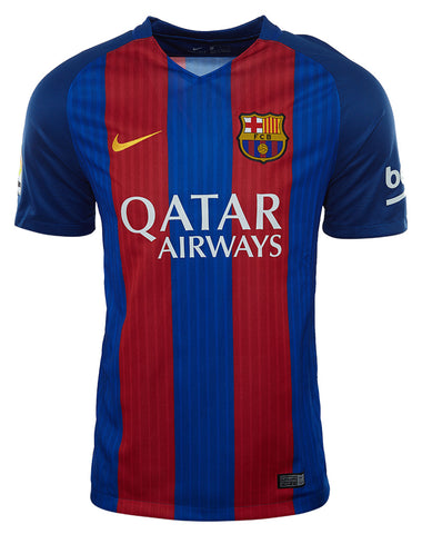 Nike Barcelona 2016/17 Home Jersey Soccer Mens Style : 776850