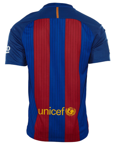 Nike Barcelona 2016/17 Home Jersey Soccer Mens Style : 776850