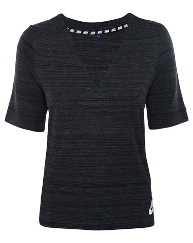 Nike Sportswear Advance 15 V‑neck Short Sleeve Knit Womens Style : 838954