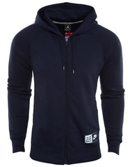 Jordan Retro 5 Fleece Full Zip Hoodie Mens Style : 835374