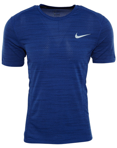 Nike Dry Miler Short Sleeve Running Top Mens Style : 718348