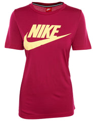 Nike Sportswear Essential Logo Short Sleeve Top Womens Style : 829747