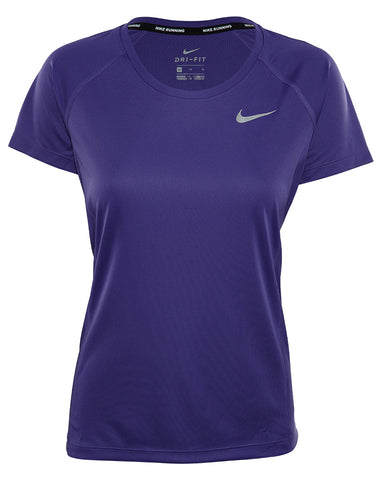 Nike Dry Miler Short Sleeve Running Top Womens Style : 831530