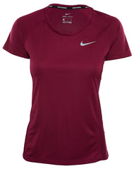 Nike Dry Miler Short Sleeve Running Top Womens Style : 831530