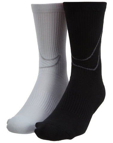 Nike 2‑pack Swoosh Hbr Crew Socks Mens Style : Sx5402
