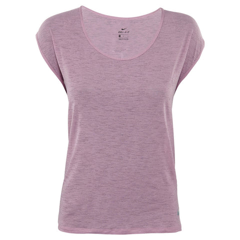 Nike Breathe Short Sleeve Running Top Womens Style : 831784